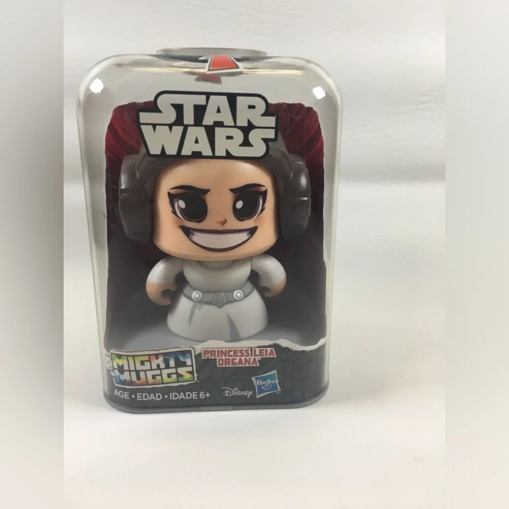 Star Wars Mighty Muggs Princess Leia Organa Figure - White